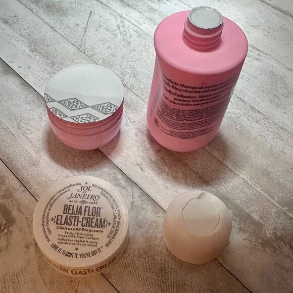 Sol de Janeiro Beija Flor Elasti Body Wash and Cream (Cheirosa 68) Travel Set - Picture 3 of 4